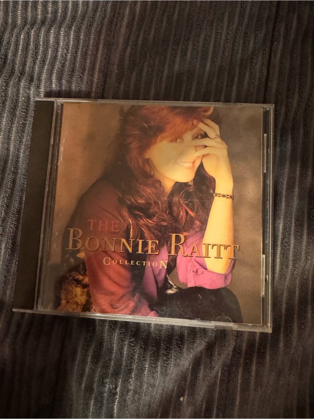 Bonnie Raitt "The Collection" CD - Red Hair, Burgundy Jacket